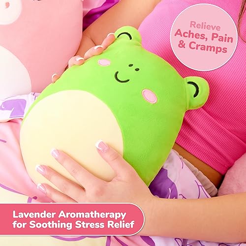 Miniatura 3 de Squishmallows Wendy - Almohadilla térmica perfumada de lavanda para calambres por Relatable