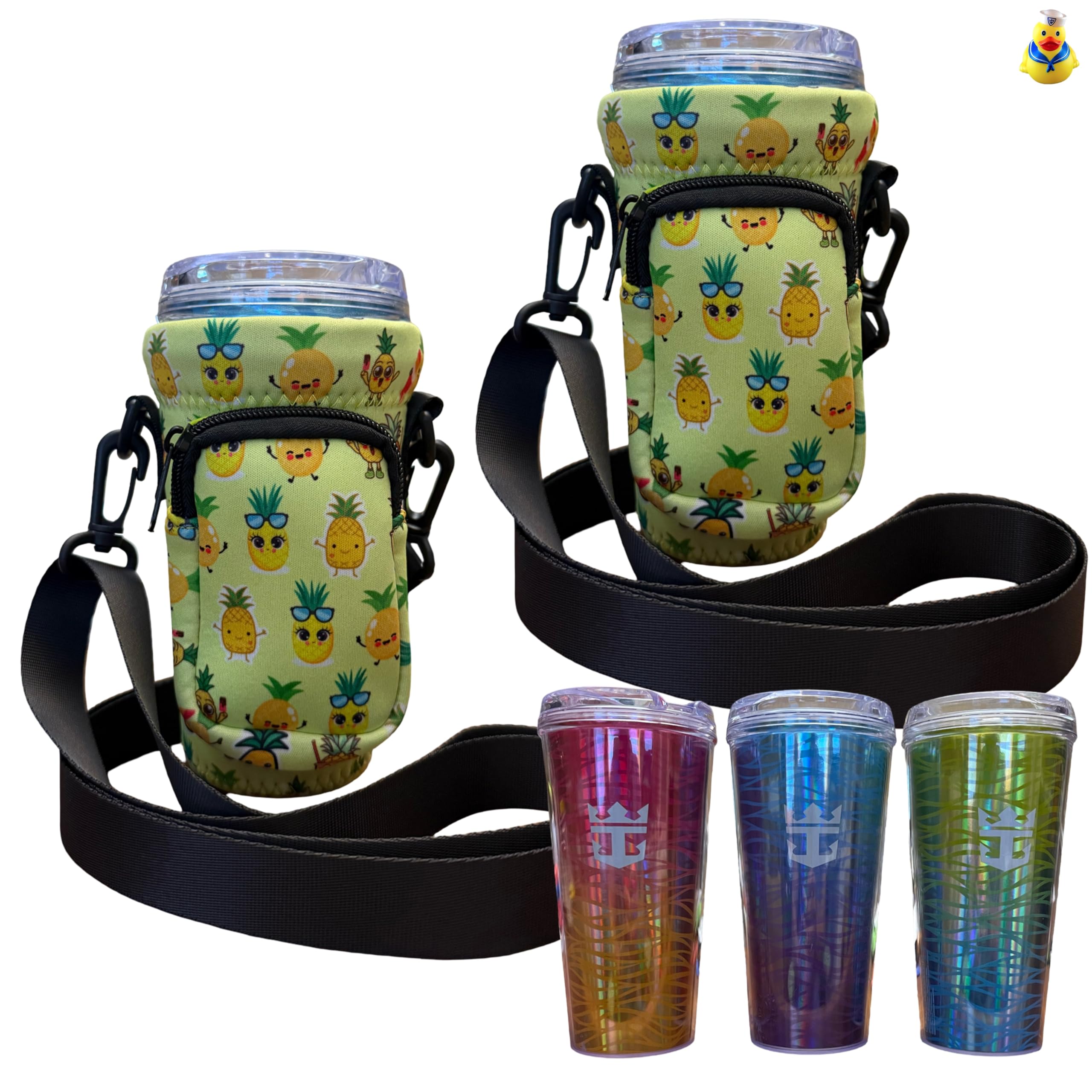 Cruise Ship Essentials Cup Sling Cruise Essentials 2026. Caribbean Cruise Must Haves. Cruise Ship Essentials 2026, Caribbean Royal, Caribbean cruise