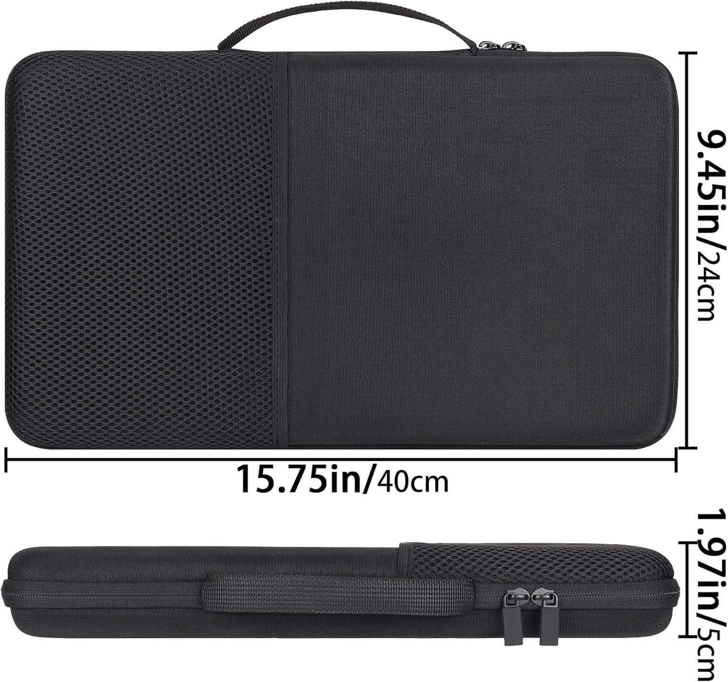 co2CREA cassa custodia borsa per Logitech Wave Keys Tastiera Wireless Ergonomica e Mouse Combo(solo scatola,Case Only)