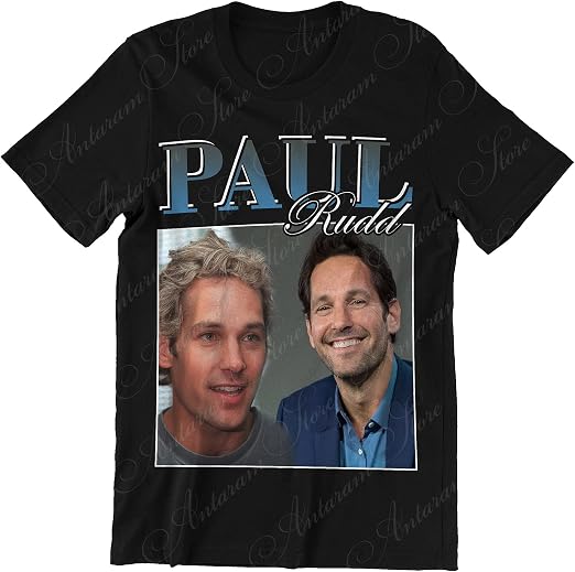 Paul Rudd Vintage 90 Shirt at Amazon Men’s Clothing store