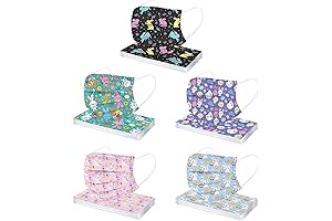 50 Pcs Disposable Easter Masks for Adults