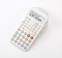 Engineering/Scientific Calculator for Students, Multiple Functions- Perfect for Beginner and Advanced Courses, High School or College White