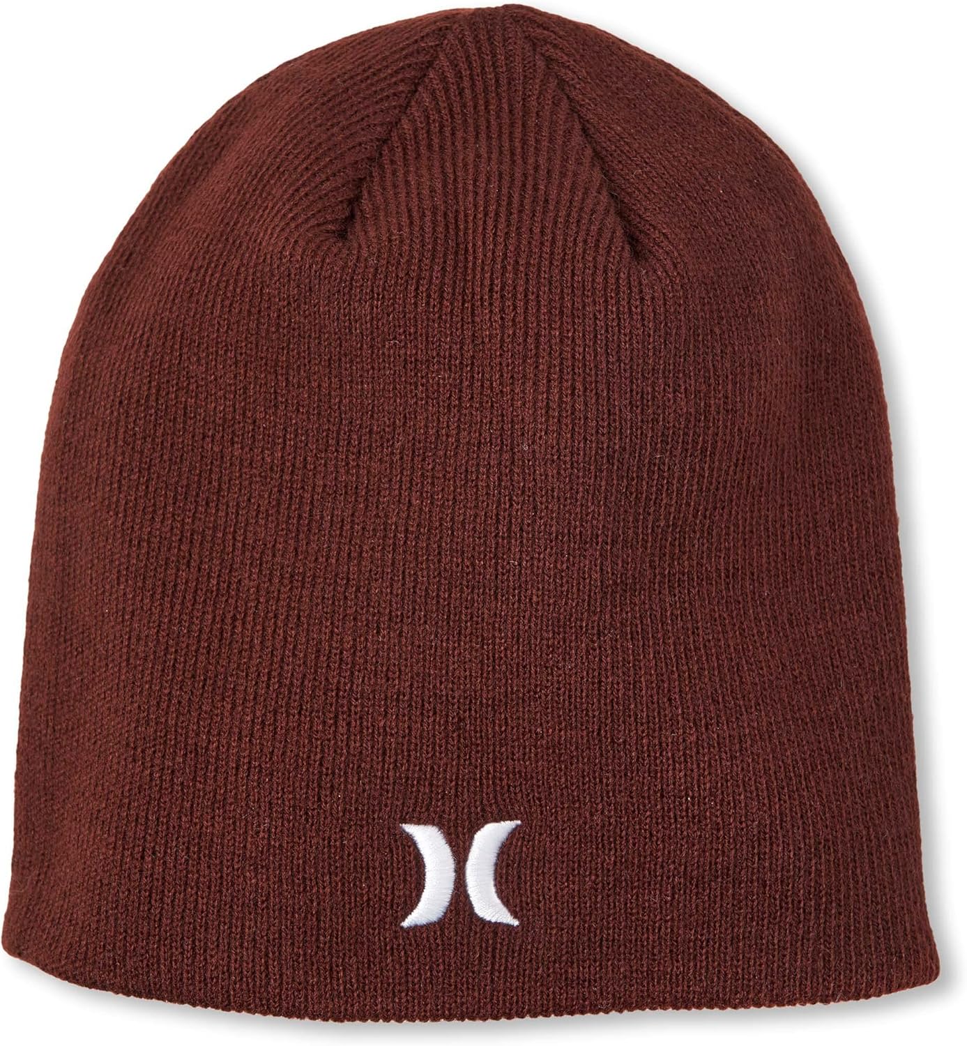 Hurley Men's Winter Hat - Classic Icon Beanie, Size One Size, Burgundy at  Men’s Clothing store