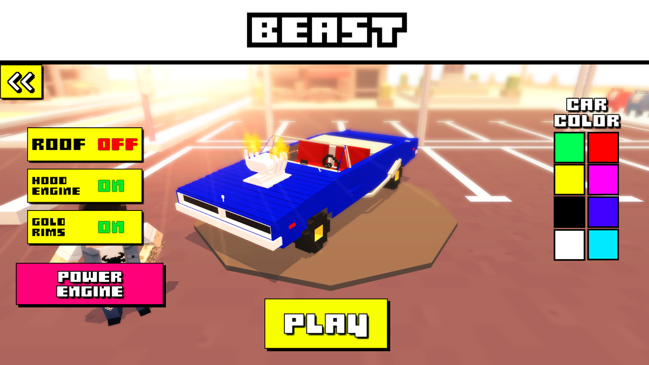 Blocky Car Racer App on Amazon Appstore