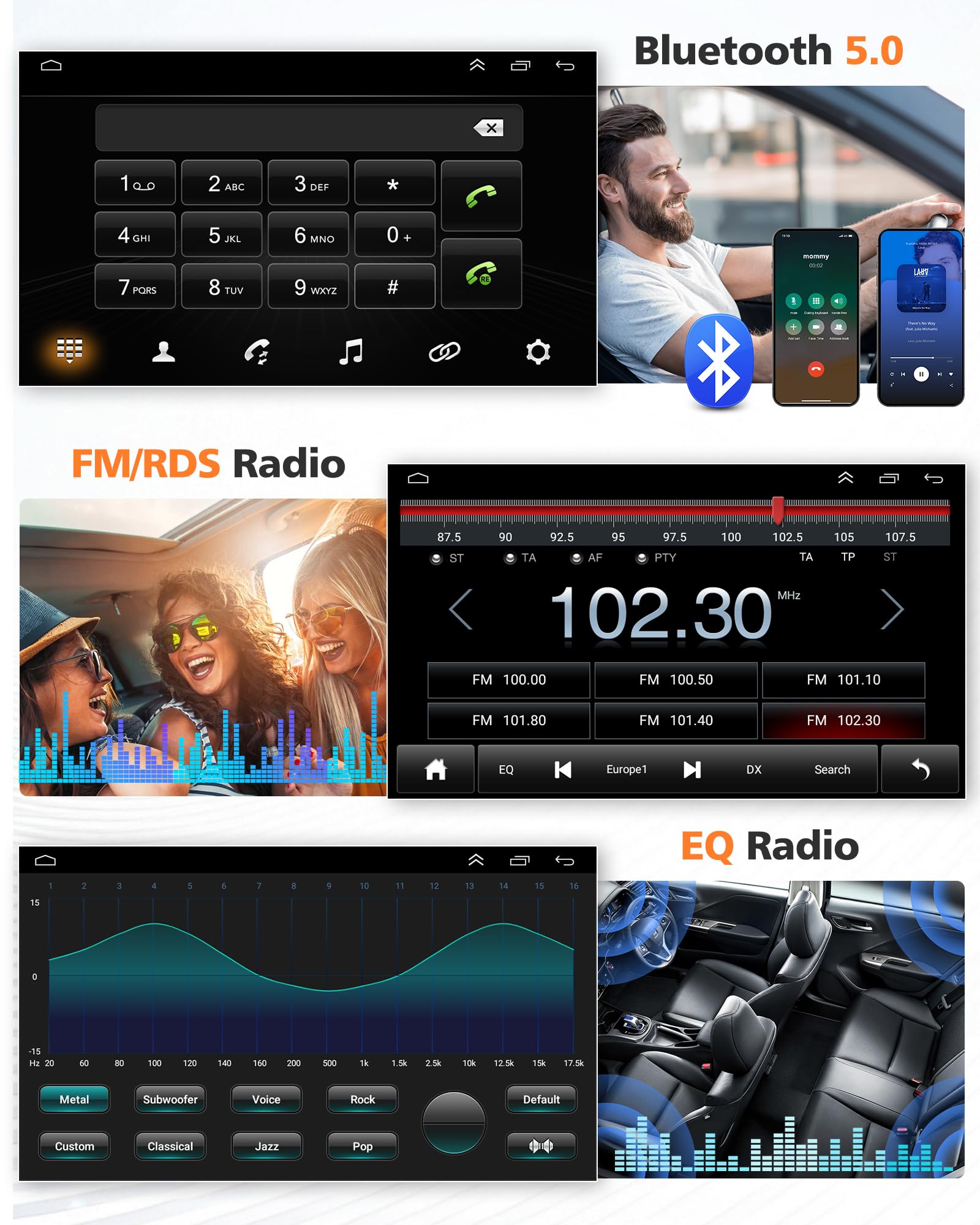 4G+128G] Inefala Android 15 Radio Pour Renault Trafic 2014