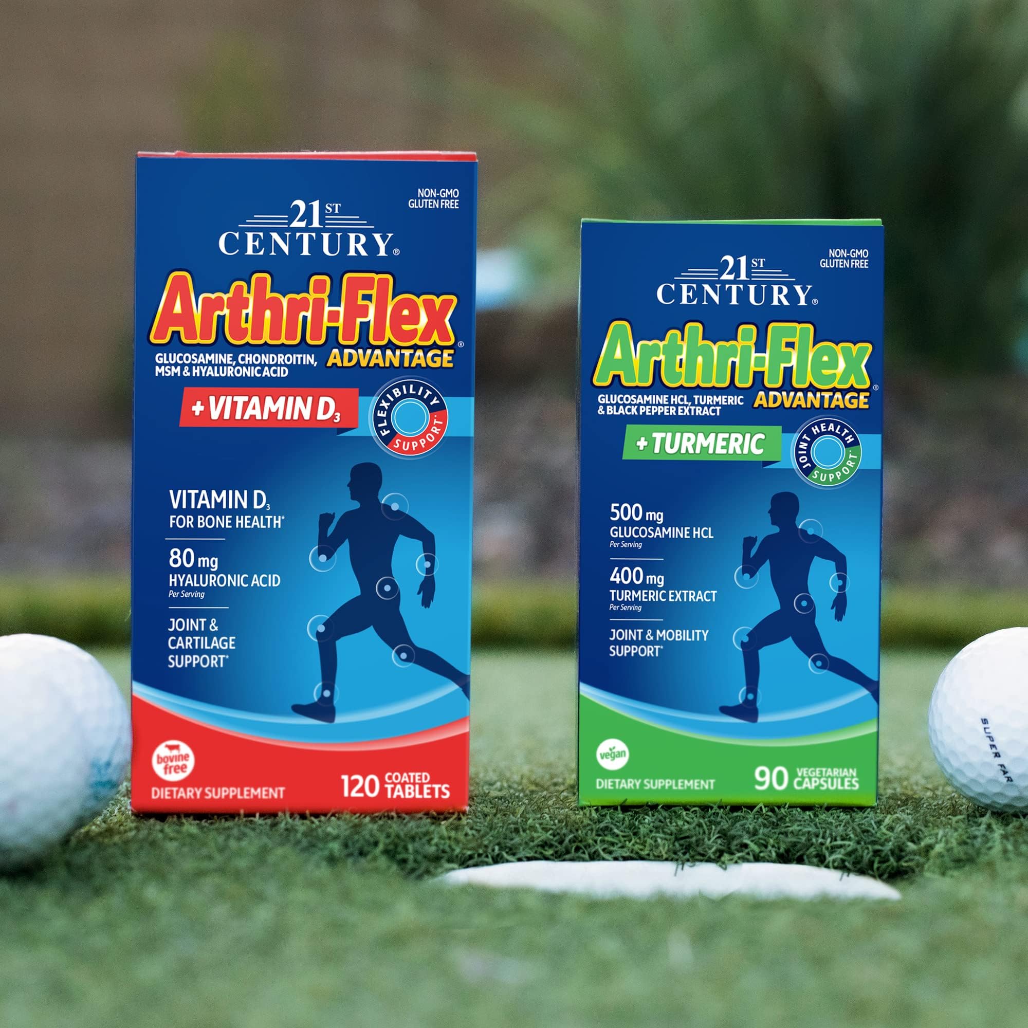 21st Century Arthri-Flex Advantage® + Vitamin D3, 120 Coated Tablets