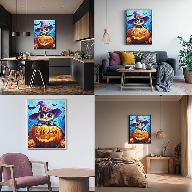 Foto 5 de 6 de Rompecabezas de 1000 Piezas para Adolescentes Ideal para Fiestas Halloween con Carteles Juguete…