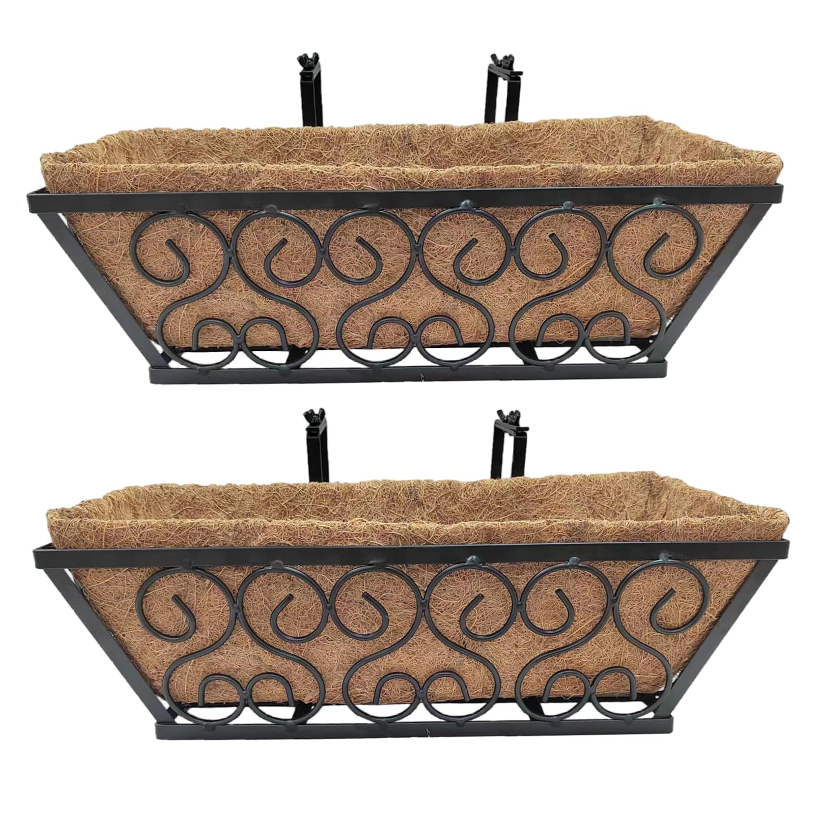 Jardinière à balustrade réglable pour en finir avec les pots encombrants