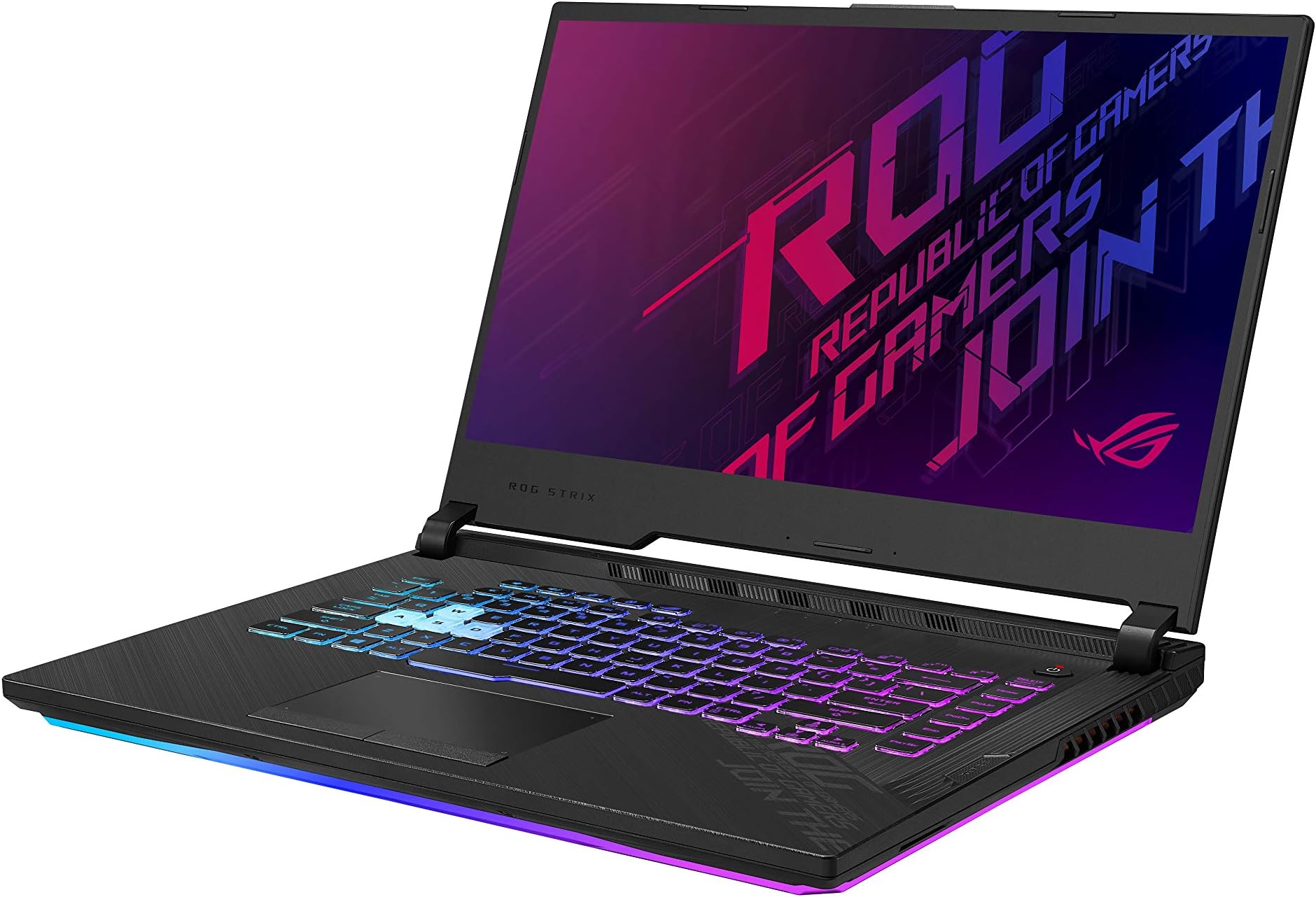 ROG Strix G15 Gaming Laptop, 240Hz 15.6" FHD 3ms IPS, Intel Core i7-10750H CPU, NVIDIA GeForce RTX 2070, 16GB DDR4, 1TB PCIe SSD, RGB KB, Wi-Fi 6, Windows 10, G512LW-ES76