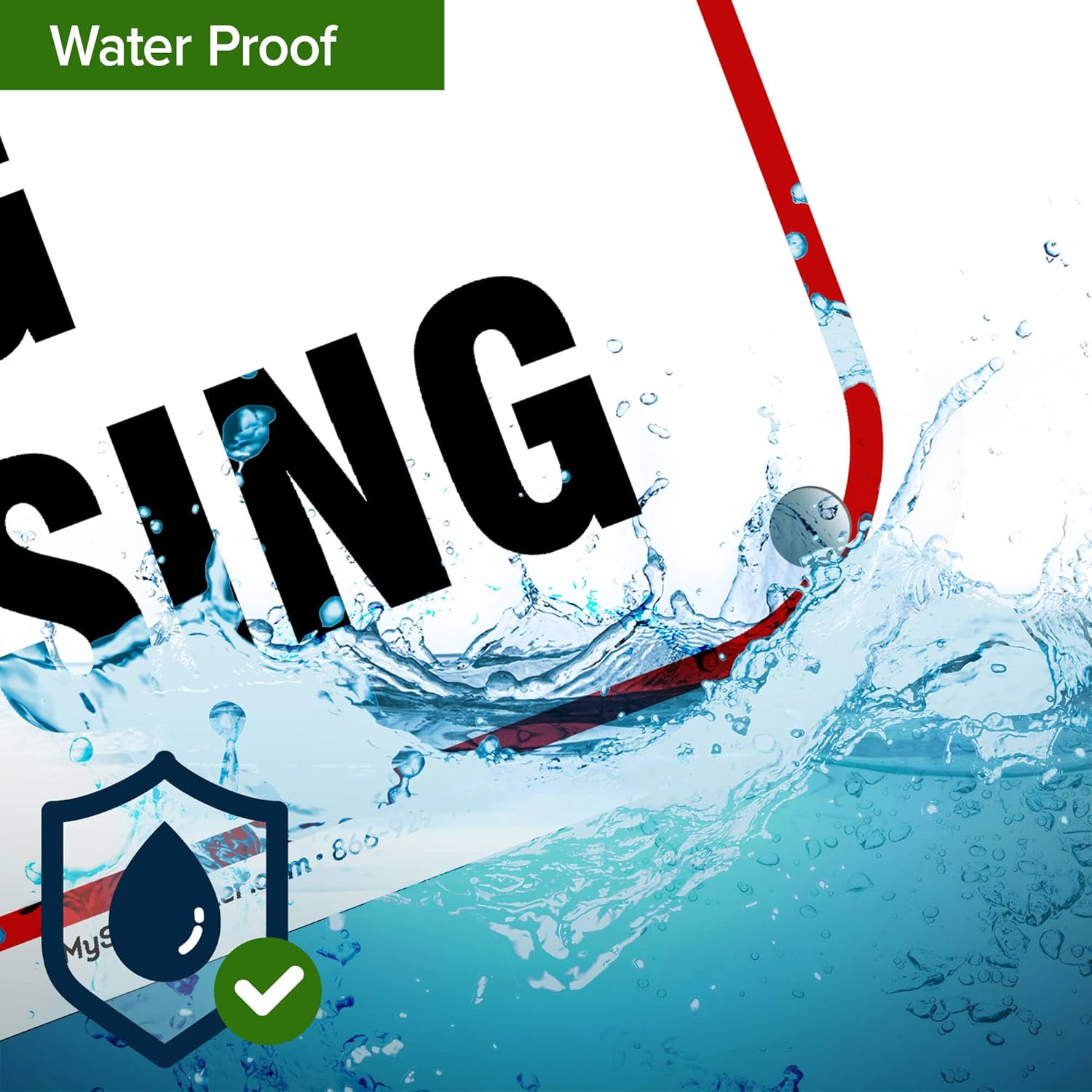 Private Property No Soliciting Loitering Trespassing Sign, 12x18 Inches, 55 mil thick HDPE (high density polyethylene), Made in USA by My Sign Center