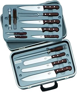 Victorinox - Piccola valigetta da chef con coltelli - palissandro