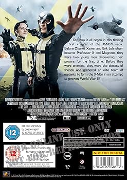 Amazon.com: X-Men: First Class [DVD] : James McAvoy: Movies & TV