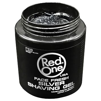 Redone Silver Shaving Gel 1000ml | Professional Barber-Grade Shave Gel for Men | Transparent Formula with Cooling Effect | Smooth Glide, Moisturizing & Anti-Irritation Shaving Gel for Close Shaves