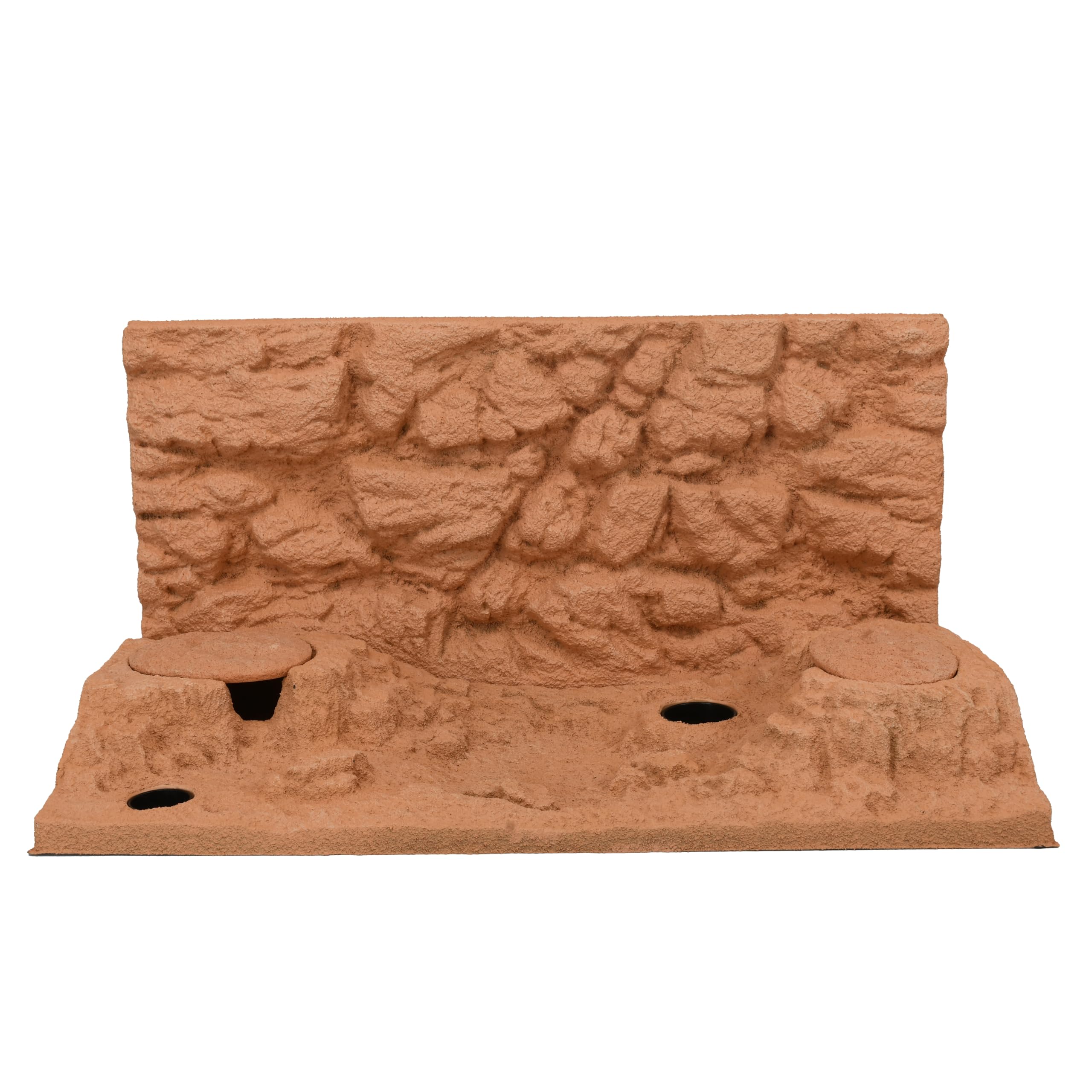 Lucky Reptile Rocky Canyon (2 Piezas) - Scape it Easy - Outback Red, 78 x 38 x 38 cm, para Kits de Inicio de 80 cm