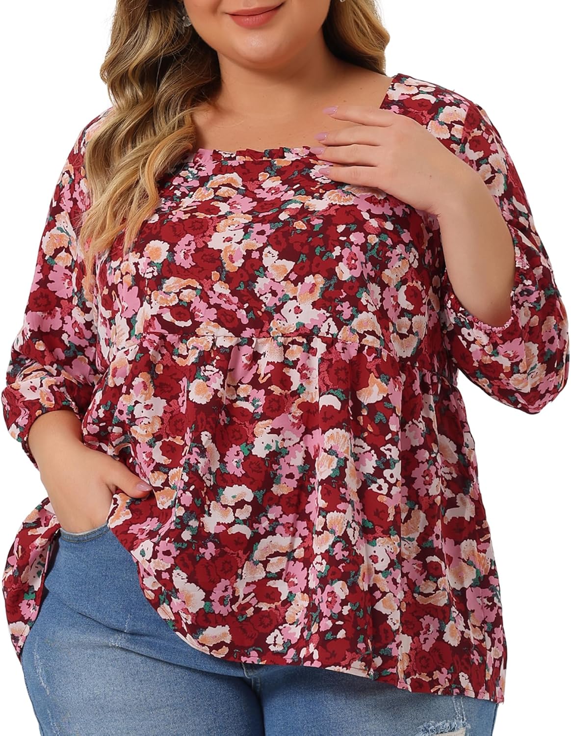 Agnes Orinda Plus Size Dressy Blouses for Women 34 Botswana Ubuy