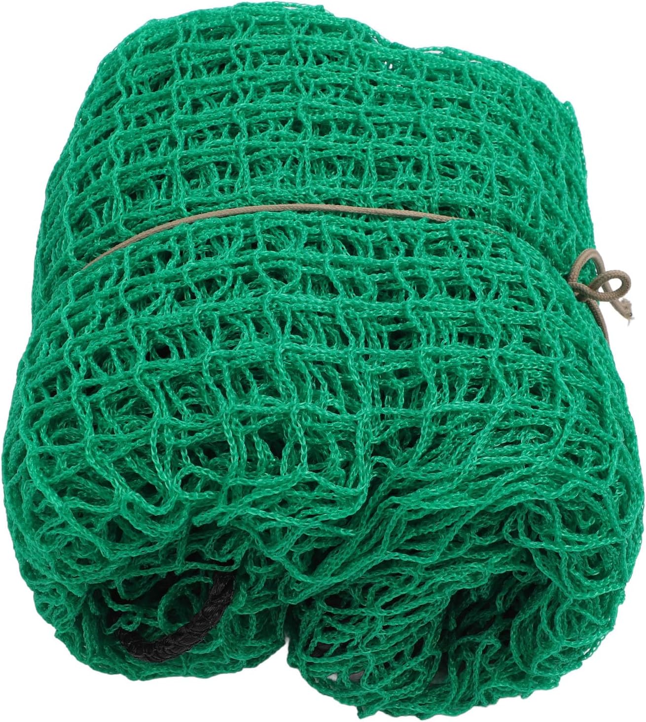 Golf Practice Net, 3x3m Green Polyethylene Polypropylene Hanging Net, Lightweight Portable for Indoor Outdoor Training, Ideal for Swing Ball Hitting & Skill Improvement