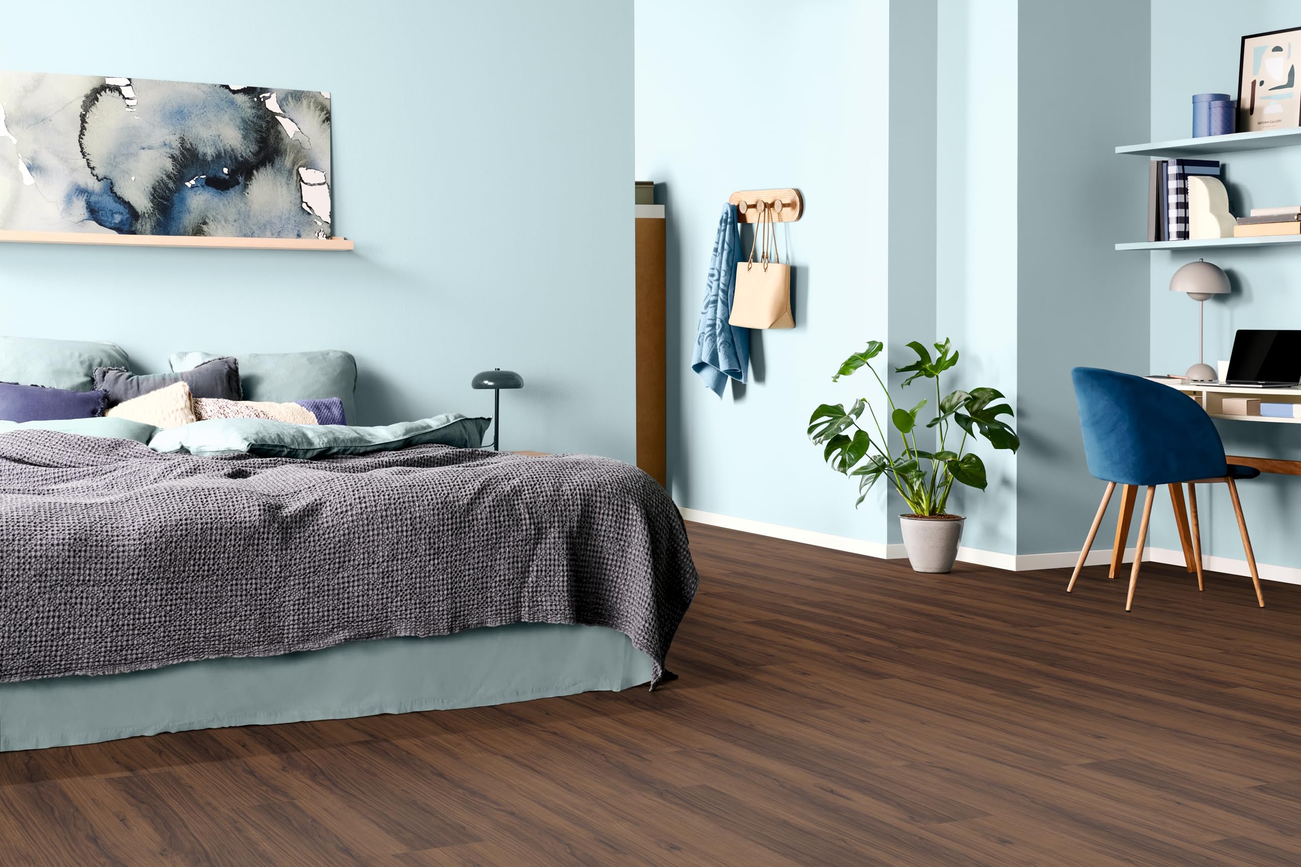 EGGER NatureSense Laminat EL1307 Warmia Nussbaum braun 1292x193x8mm (1,995m²)