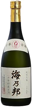 Amazon.co.jp: 琉球泡盛 海乃邦 10年貯蔵古酒 [ 焼酎 25度 沖縄