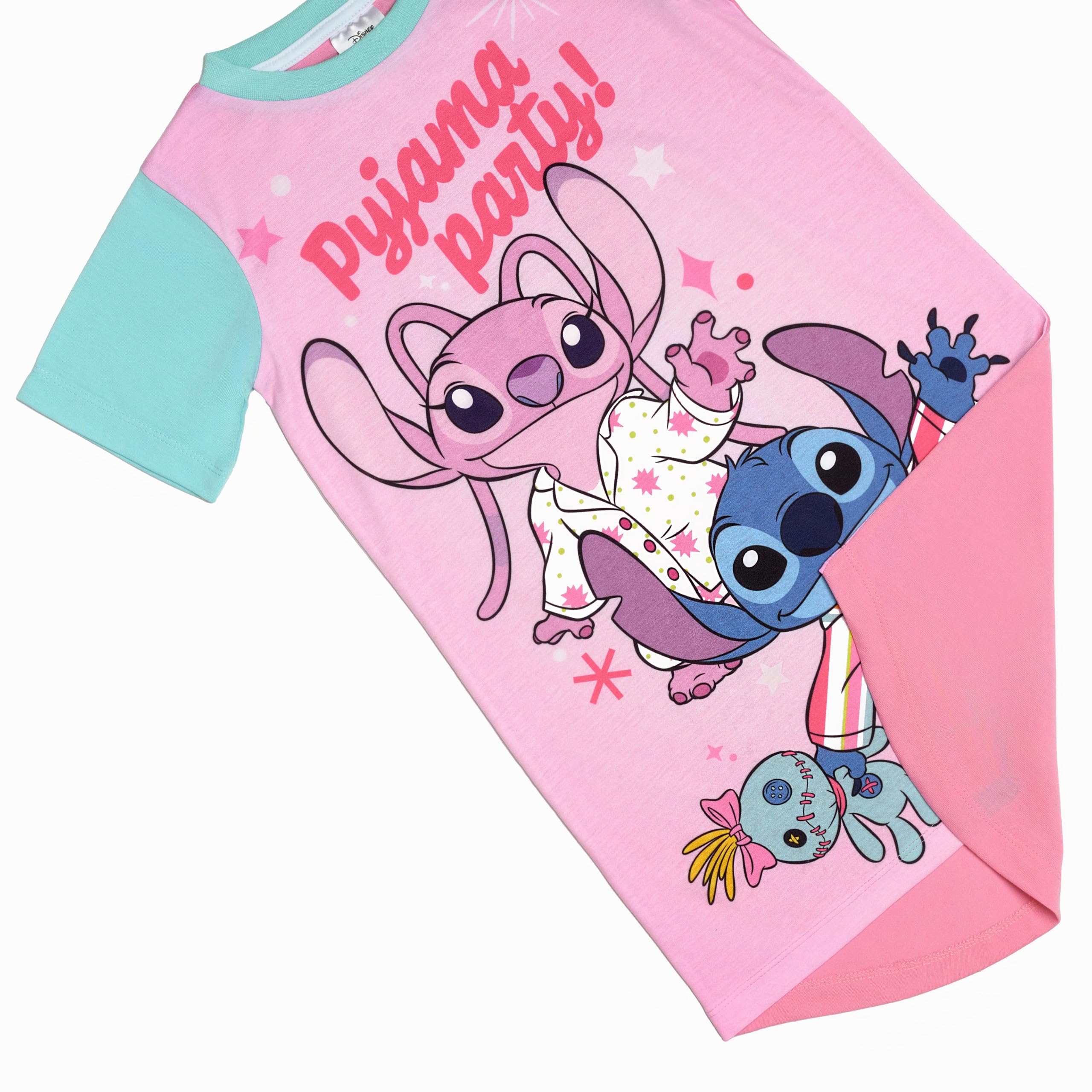 Disney Pyjama Lilo, Stitch et Ange pour fille