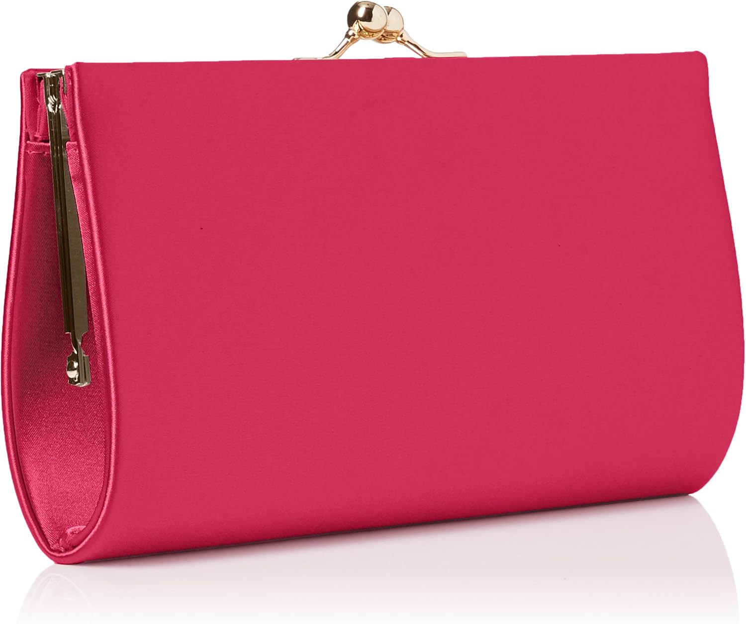 SwankySwans Women's Mira Satin Classic Frame Bag