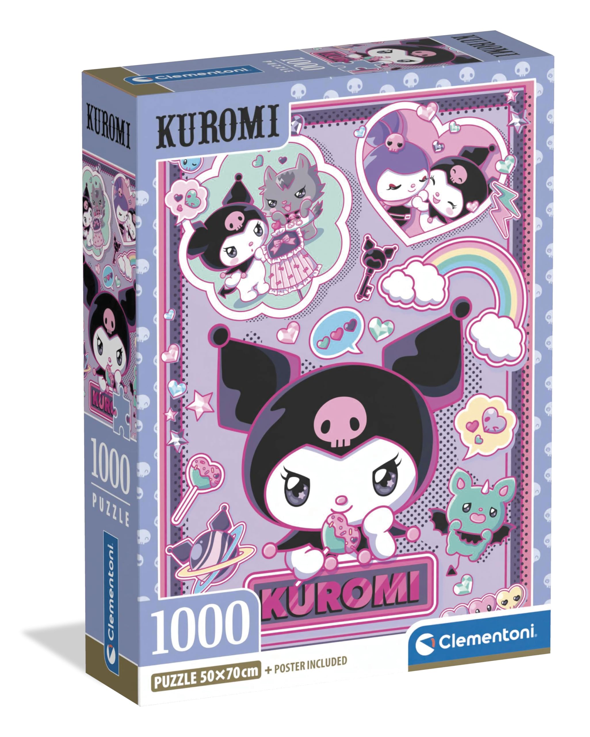 CLEMENTONI PZL 1000 KUROMI COMPACT BOX =2025= - 37120