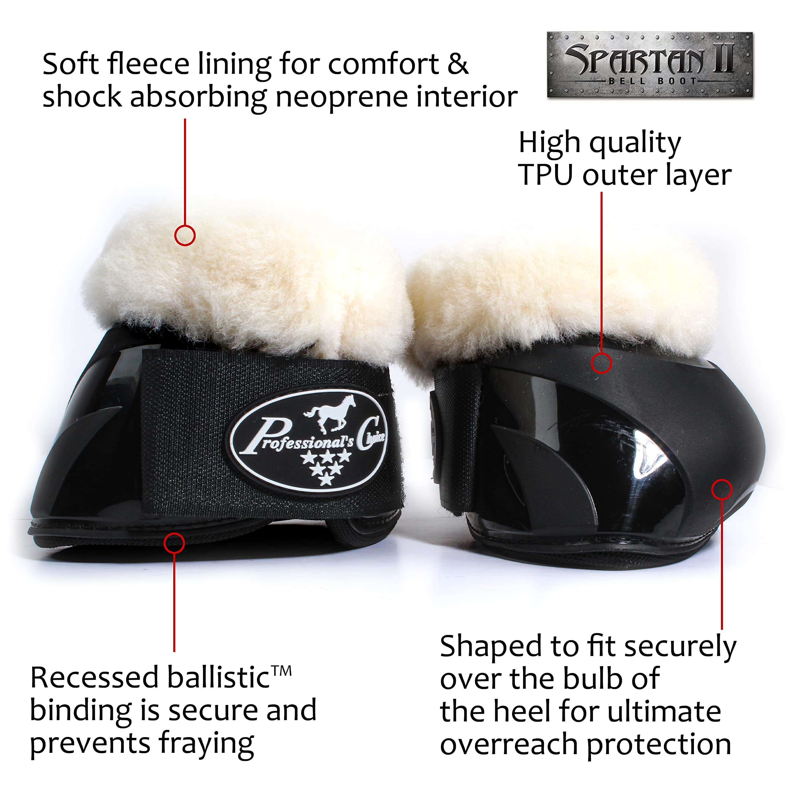 Professional's Choice Spartan II Bell Boot z polarem