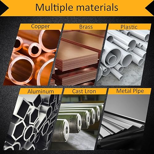 Miniatura 12 de 5 piezas NPT roscas formadoras de roscas, juego de grifos de tubería, brocas de acero de alta velocidad para limpiar o volver a roscar roscas