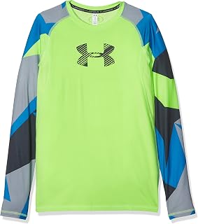 Under Armour Boy's Armour Hg Novelty Long Sleeve Shirt
