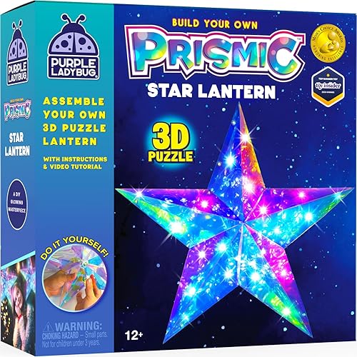 PRISMIC Make Your Own 3D Star Light Lantern - Crafts