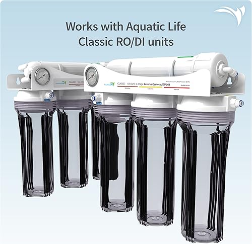 Miniatura 10 de AquaticLife - Kit de cartuchos de repuesto para filtro de agua de sedimentos de 10 pulgadas (carbono)