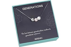 Sterling Silver Family Tree Necklace for Grandma