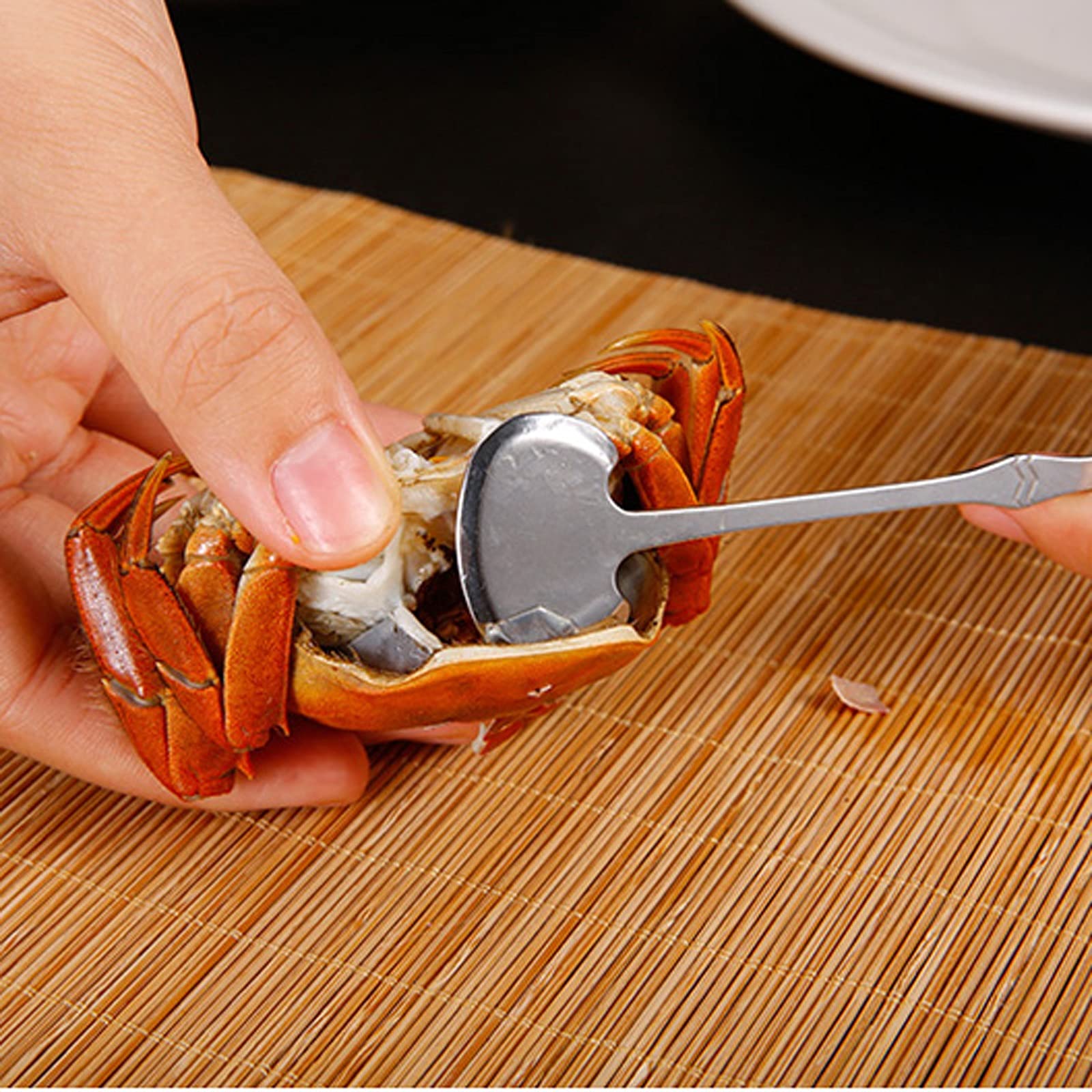 QINGGANGLING999 Utensili per Frutti di Mare Set di Strumenti di Utensili da Frutti di Mare confezionati Regalo Strumenti Essenziali per Mangiare Frutti di Mare Amanti del Pesce Uso per l'arago