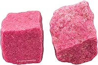 Vista 76 de Amazing Gemstone Cristales crudos de angelita y piedras curativas, rocas naturales para pulir, piedras y cristales crudos de bricolaje, 2 piezas