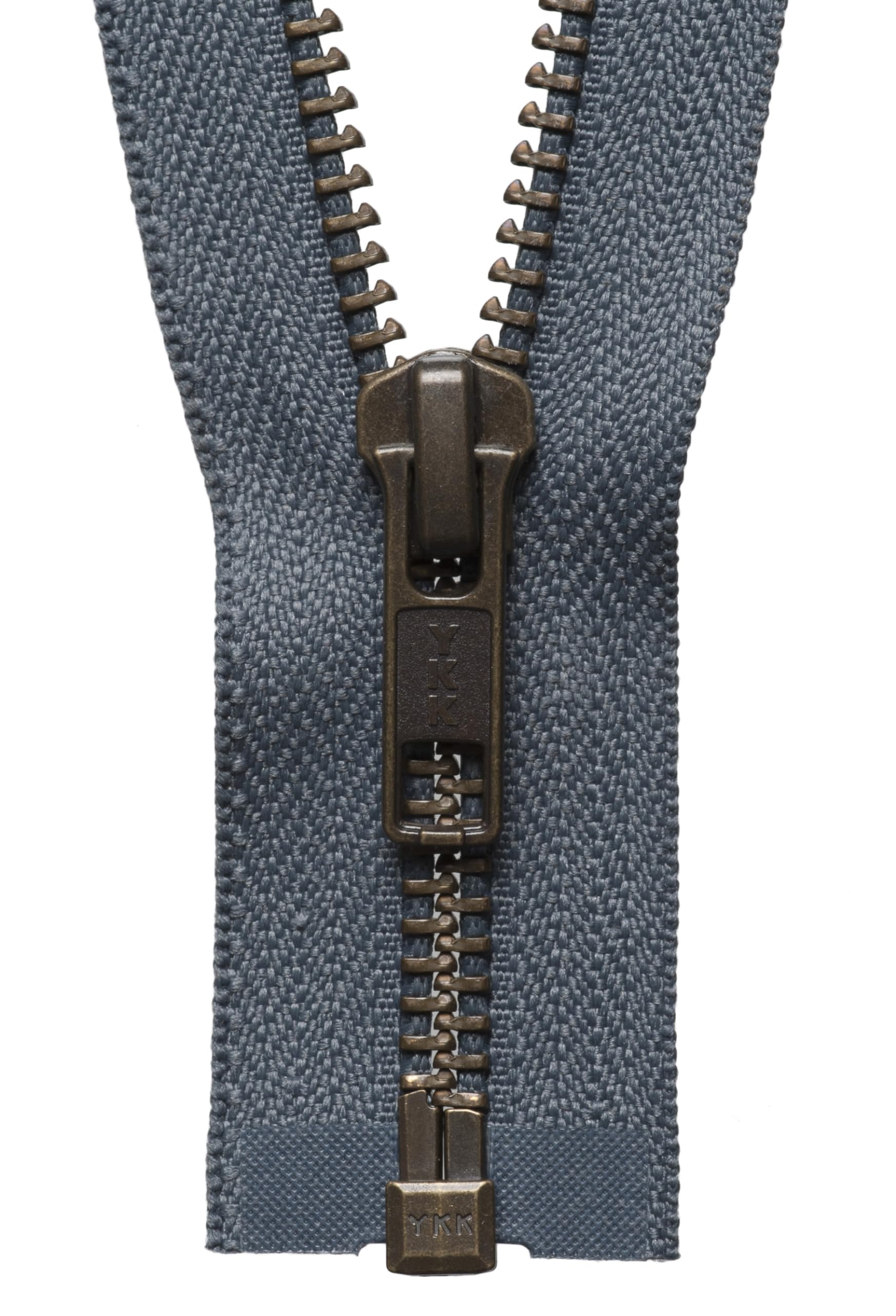 YKK Open Ended Zip, No. 578 Dark Grey, 76 cm Length