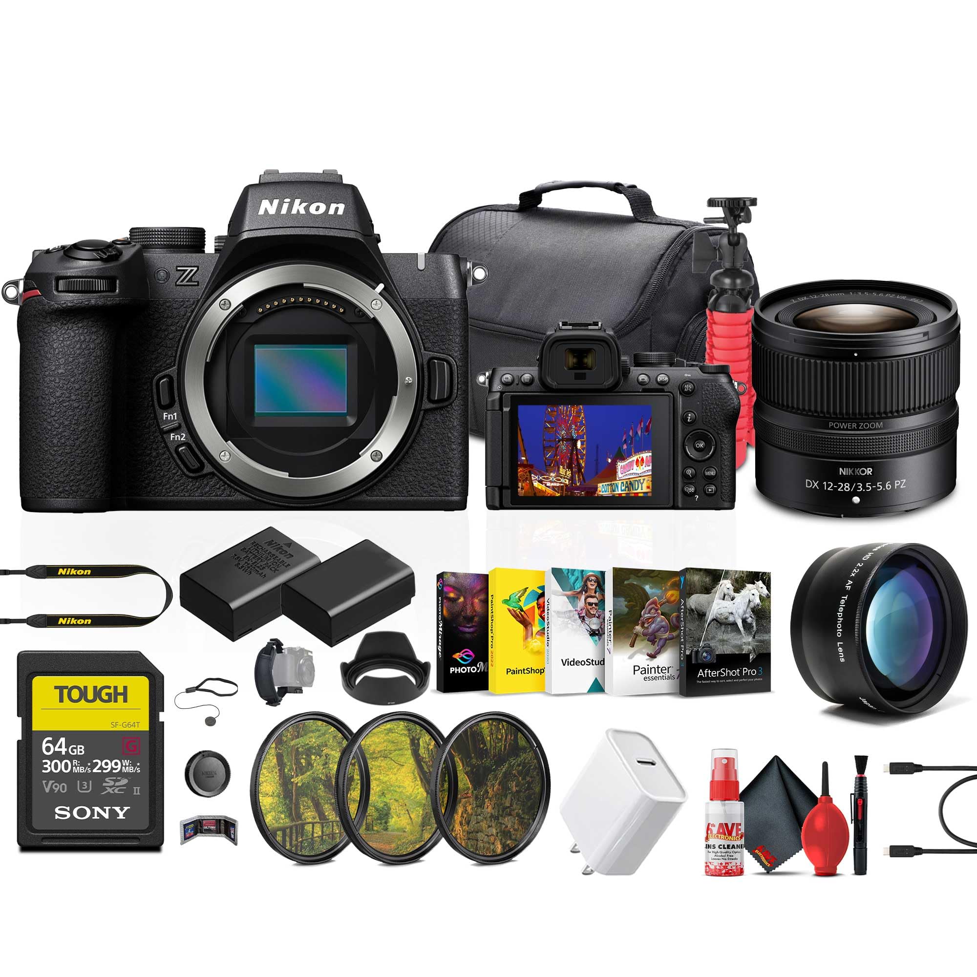 Amazon.com : Nikon Z50 II Compact Lightweight Mirrorless Digital