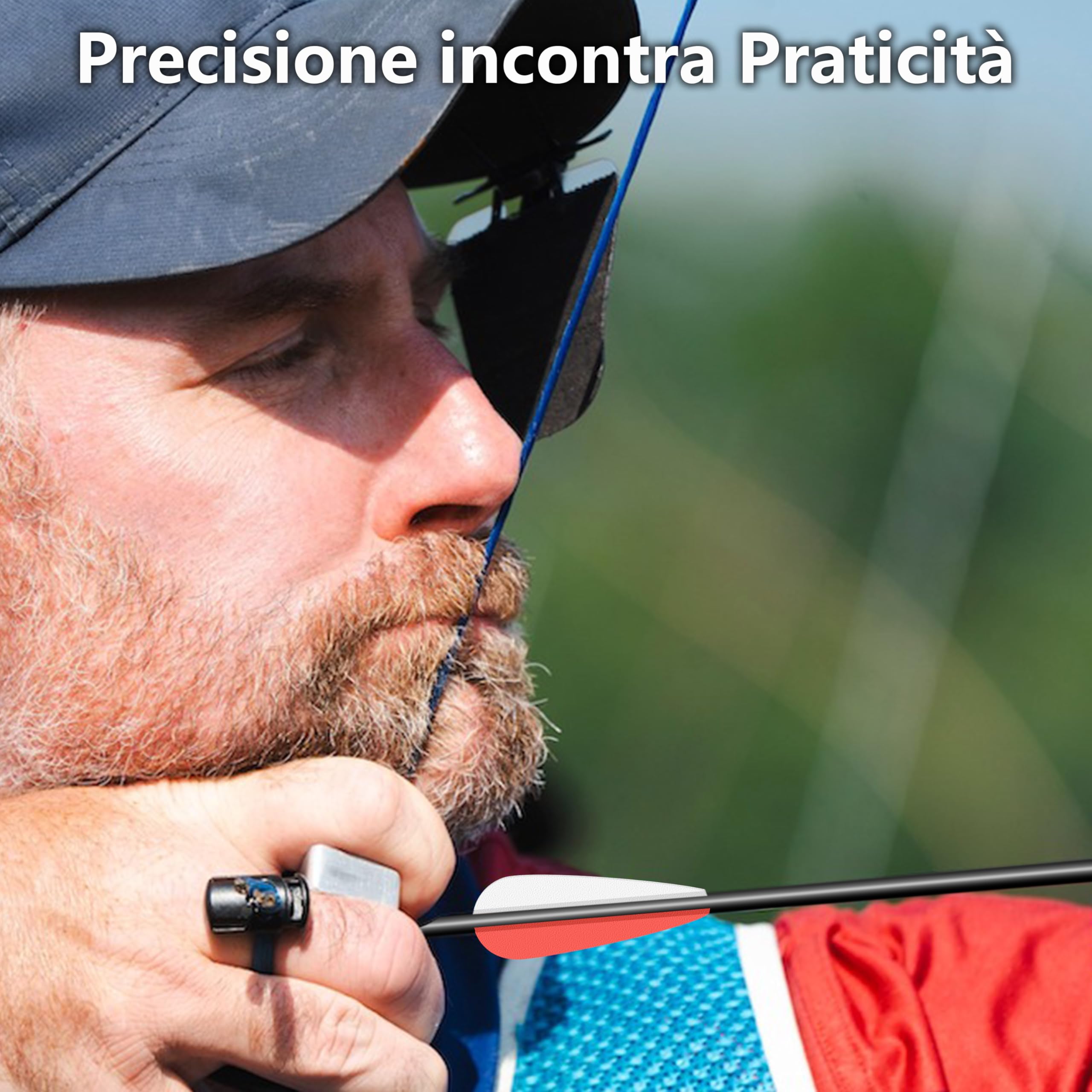 Sunya Frecce da Caccia Arco Compound e Arco ricurvo. Asta in Carbonio da 30 Pollici, Spina 400/500 con Punte Rimovibili. Confezione da 12 Pezzi