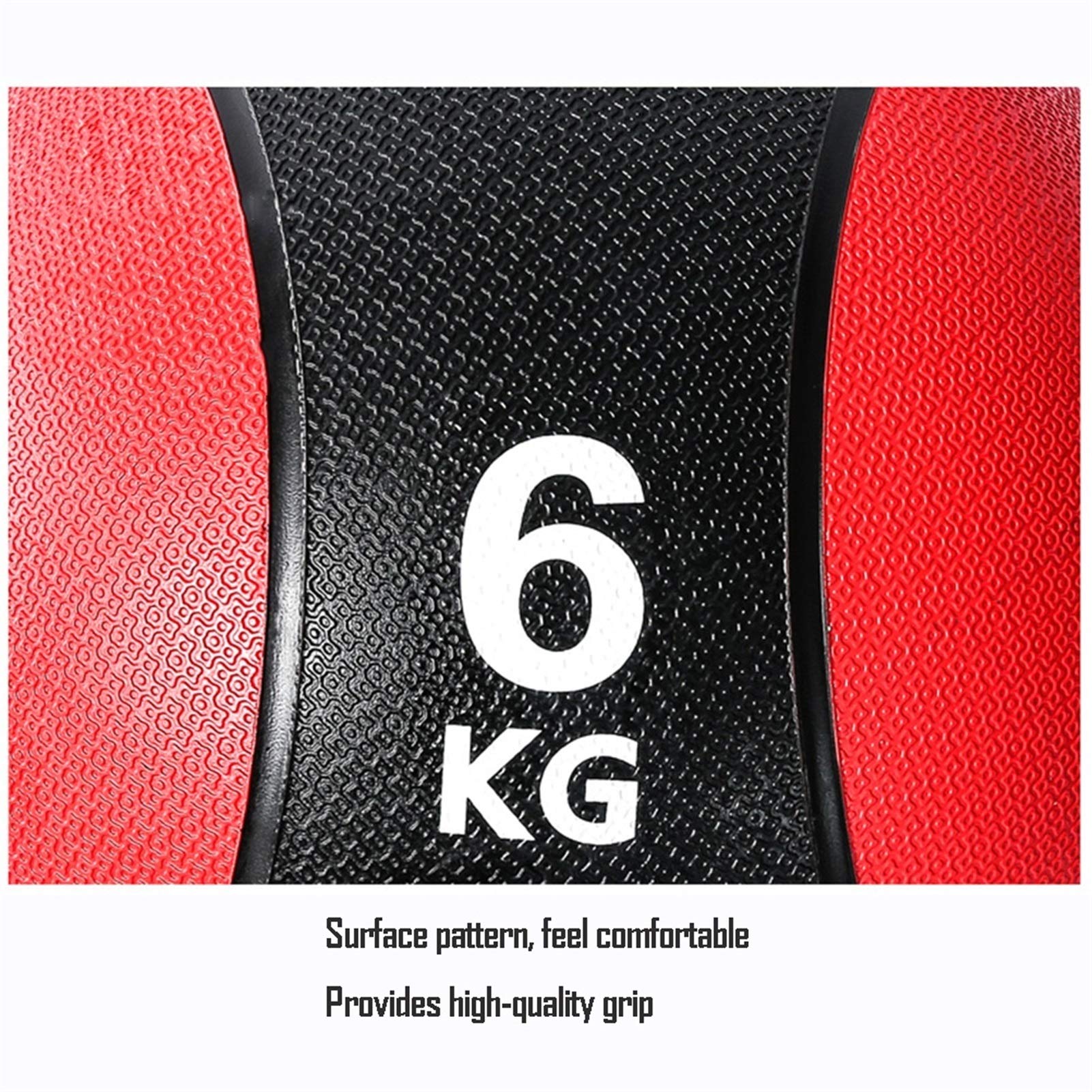 Palle mediche Sfera Di Addestramento Per Adulti Fitness, Home Aerobico Esercizio Braccio Braccio Formazione Solida Gomma Gonfiabile, 1 Kg / 2 Kg / 3 Kg / 4 Kg / 5 Kg / 6 Kg / 7 Kg / 8kg / 9 Kg / 10 Kg