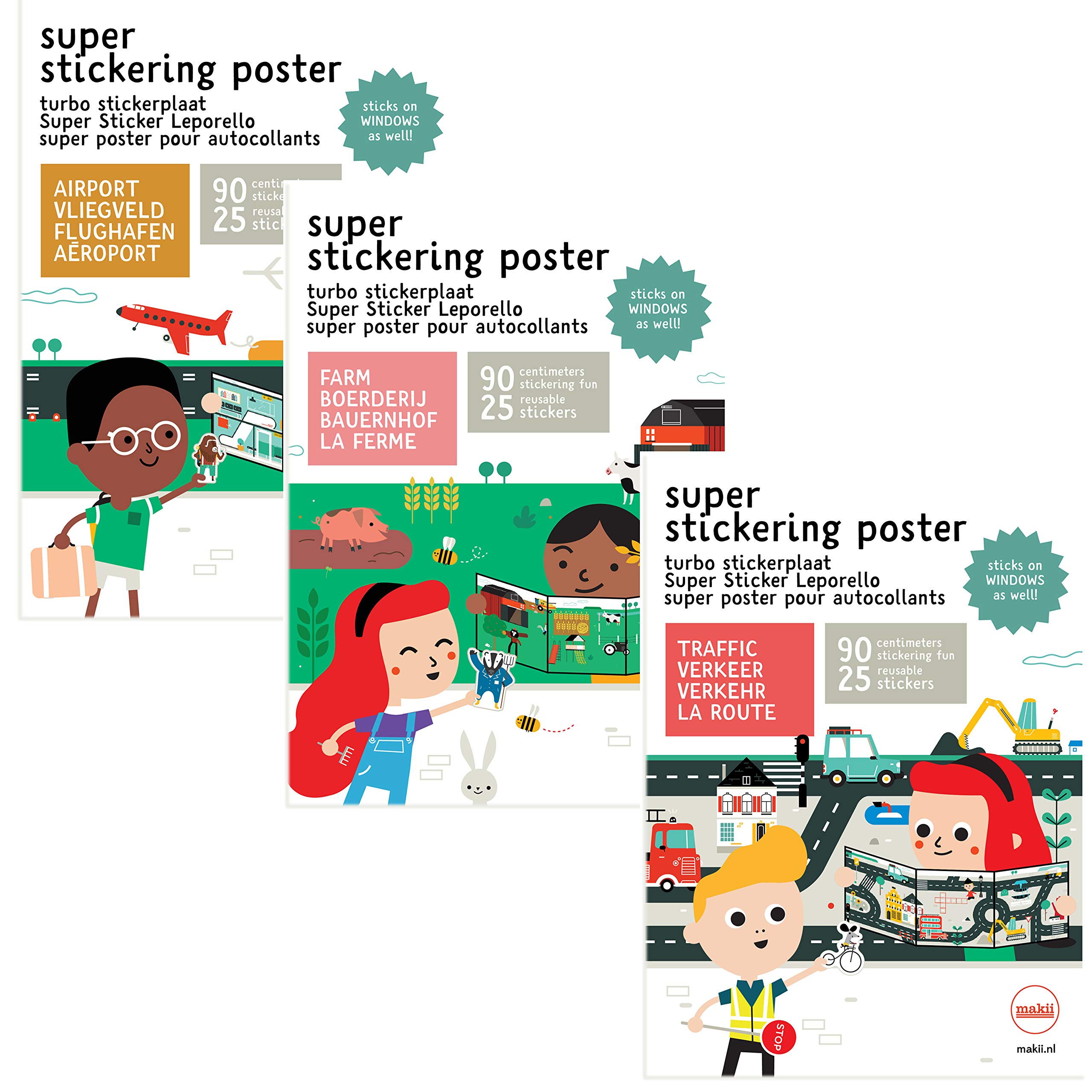 Buy Super Stickering for Toddlers Reusable Sticker Book, Hours of