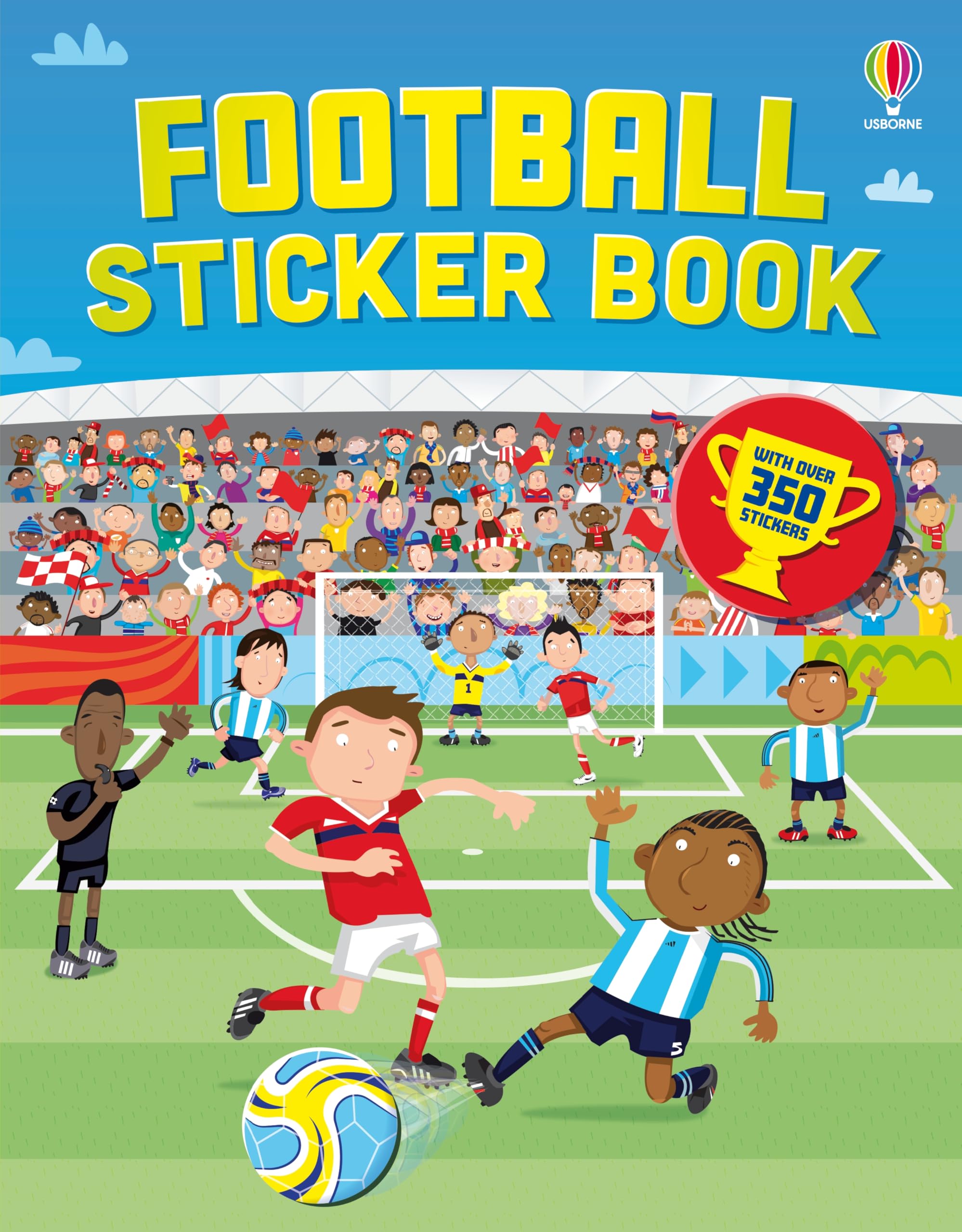 Football Sticker Book: A Fun Sticker Book for Kids (Ages 6-9) (Sticker Books)