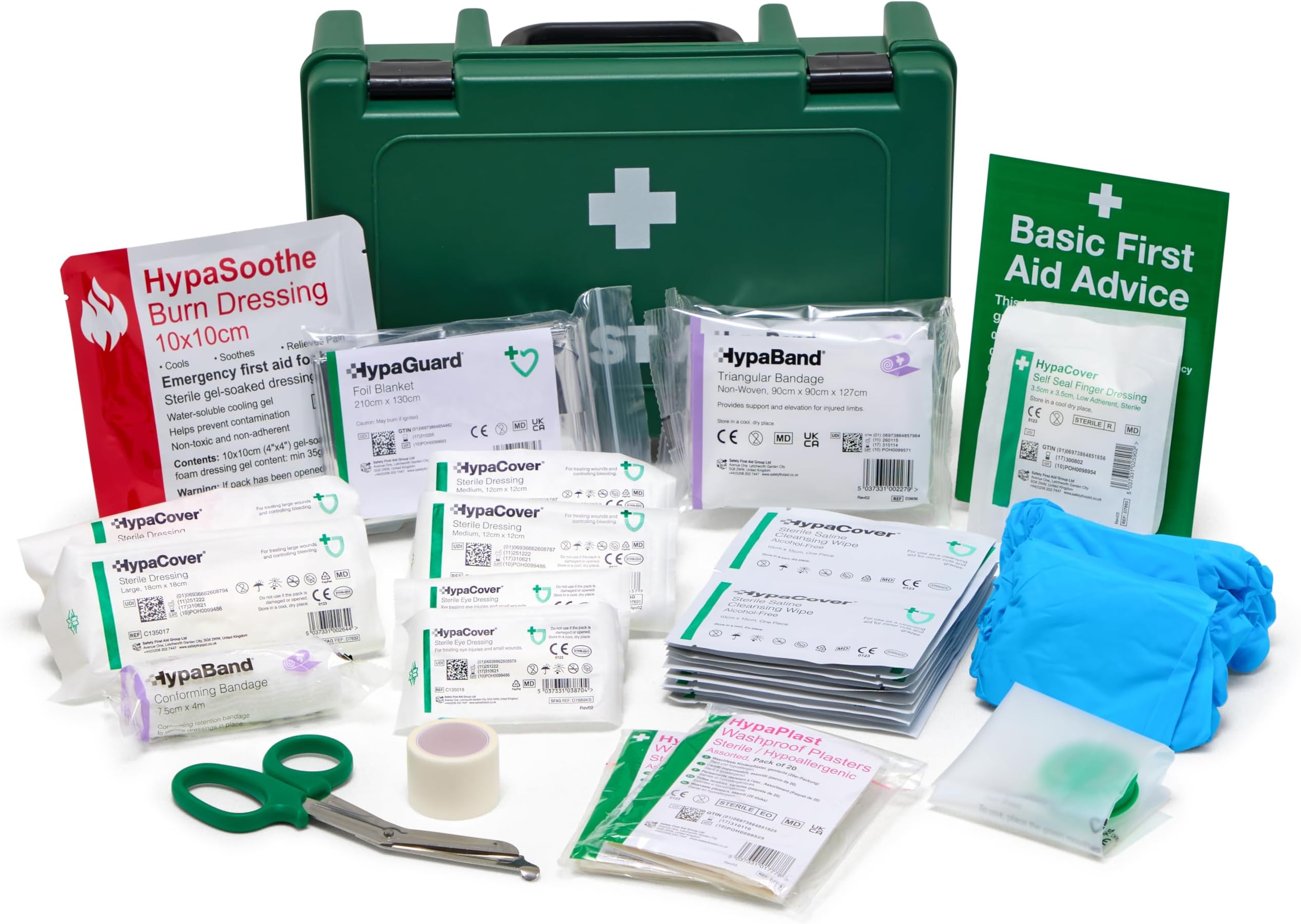 Economy First Aid Kit BS 8599 Compliant, Small Fully Stocked