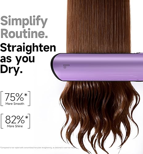 Miniatura 4 de Secador de pelo, alisador de aire, abrazadera no movible, plancha plana, sin placas calentadas, sin daños, sin alimentación manual, estiramientos