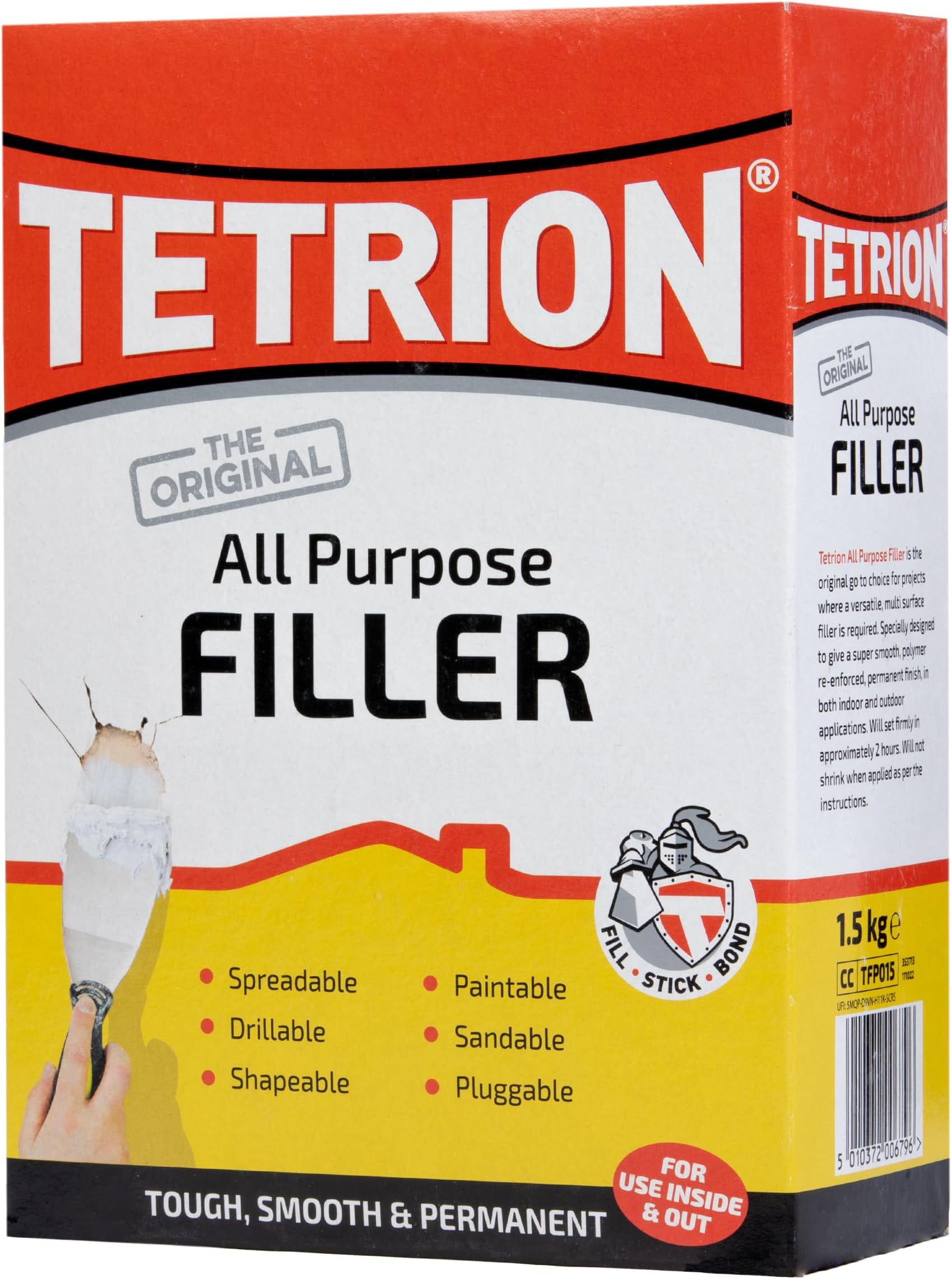 Tetrion All Purpose Powder Filler 1.5kg