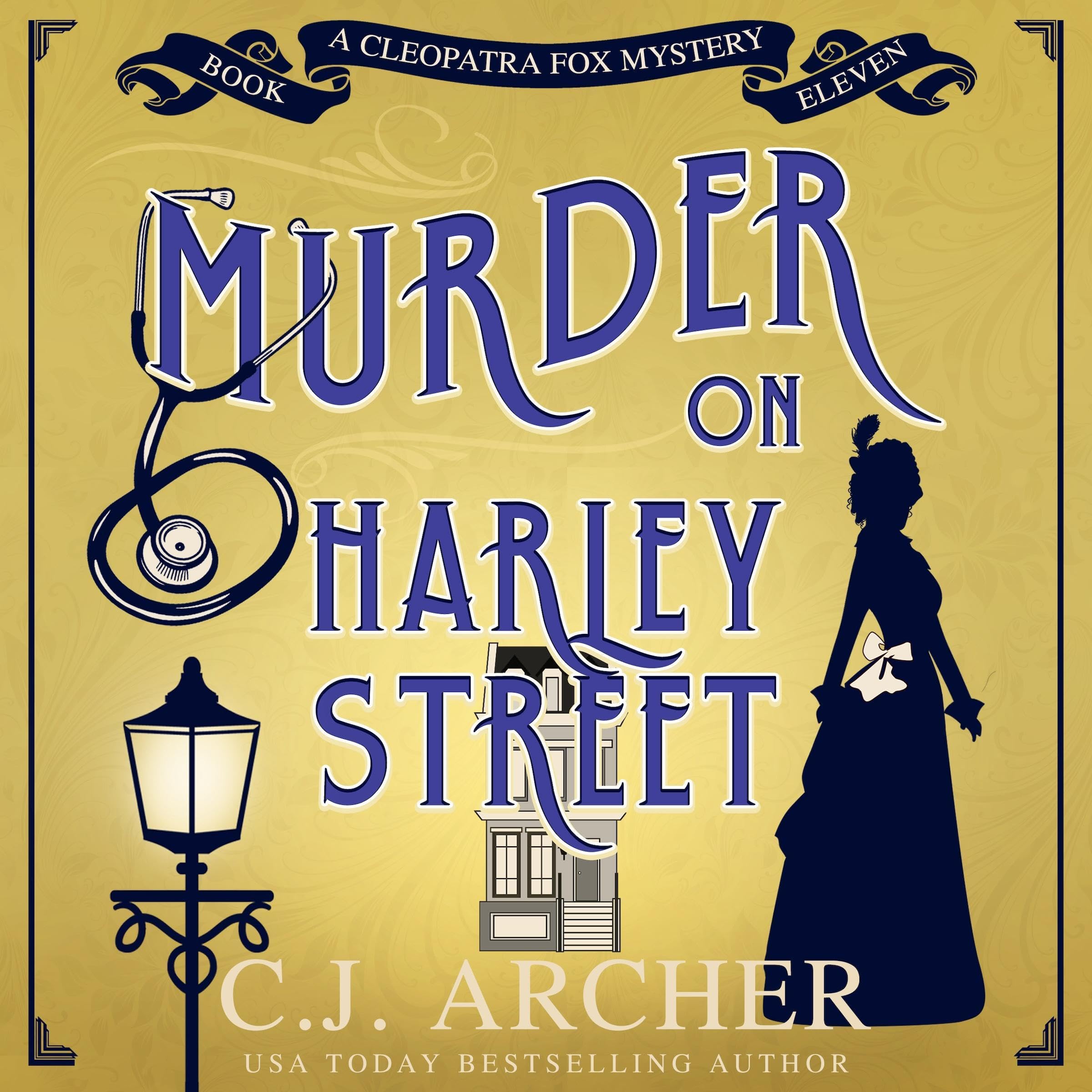 Cover art for Murder on Harley Street