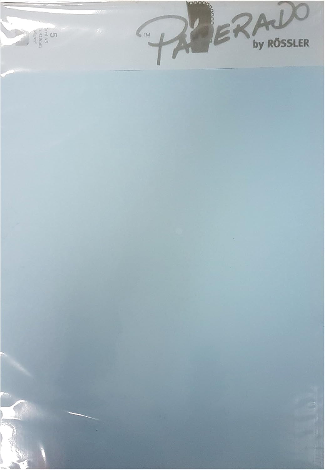 Paperado A3 Card - Aqua (Pack of 5)