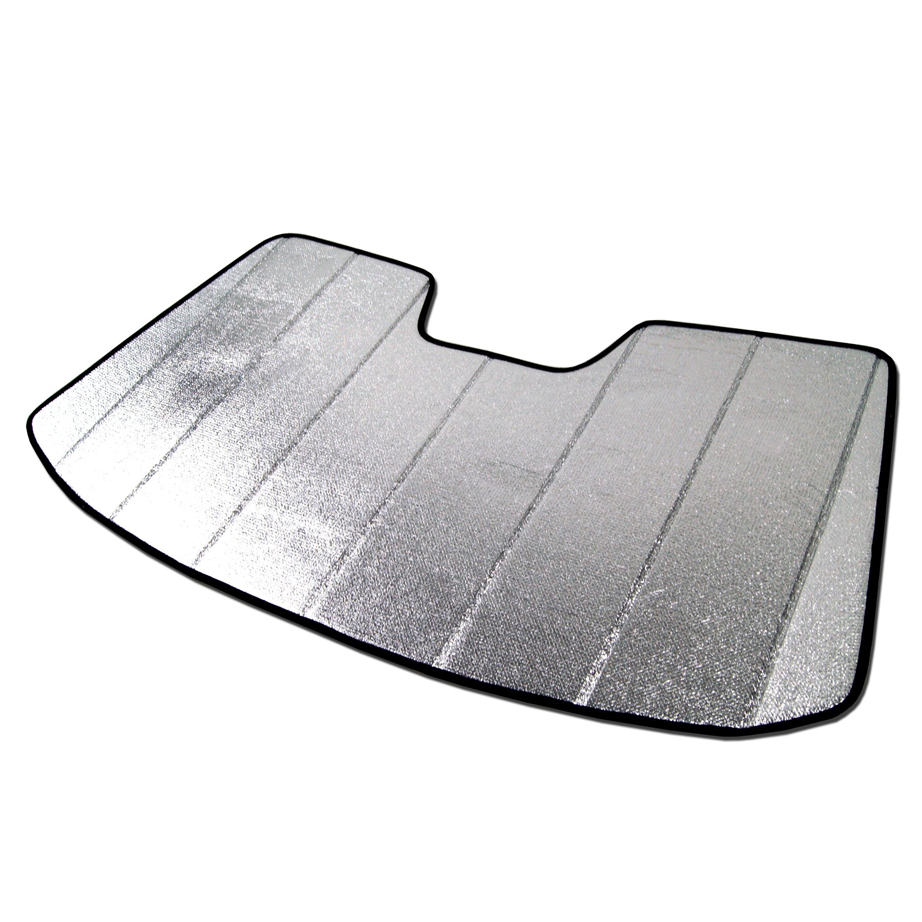 Front Car Windshield Sun Shade Compatible with 2013-2018 Acura RDX | Custom Fit Visor Accordion Fold Style Sun Protector | Silver &amp; Grey 1-pc Set | SS-002