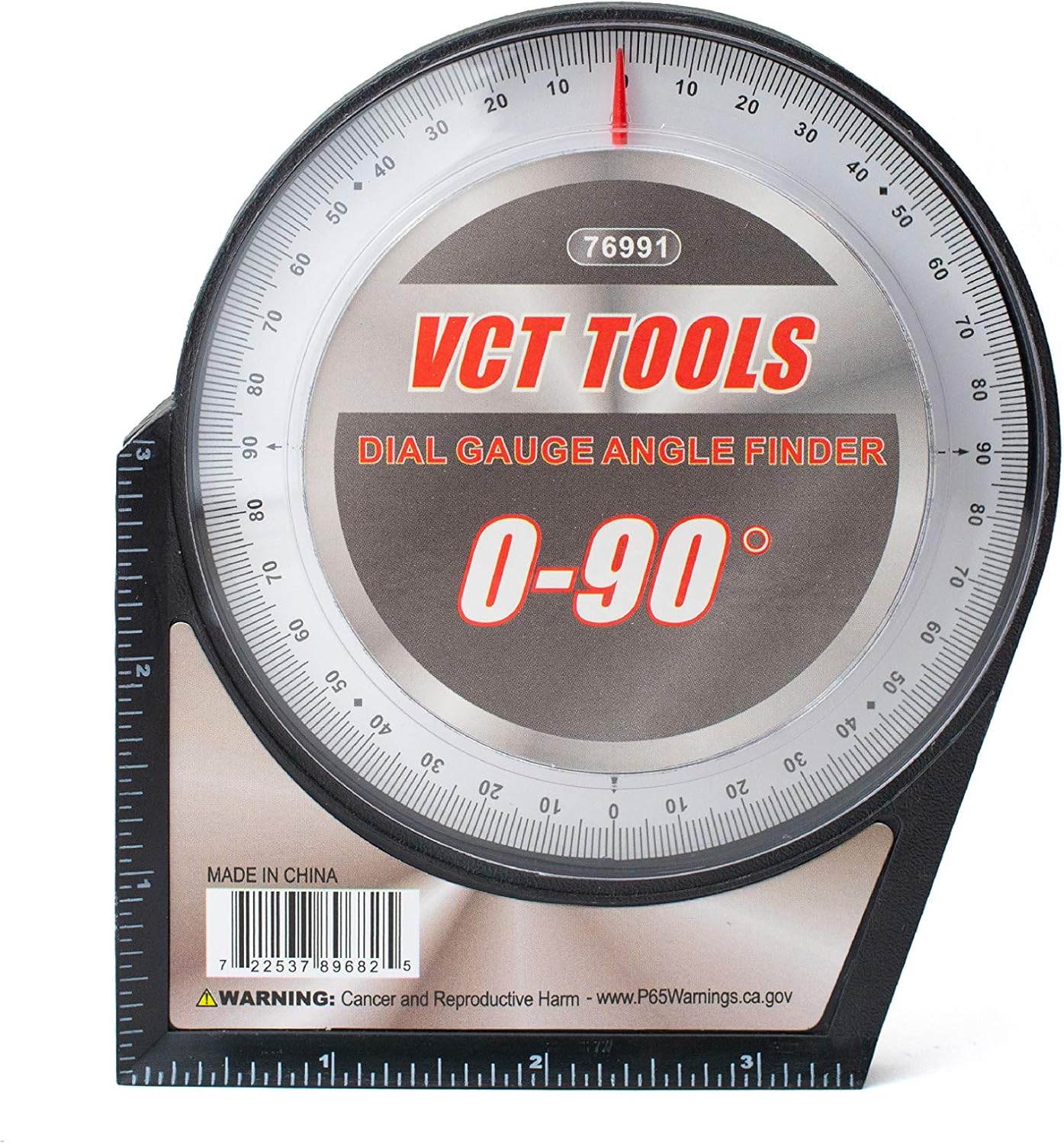VCT DIAL MAGNETIC BASE ANGLE FINDER PROTRACTOR GAUGE PROTRACTOR FINDING DEGREE GAGE