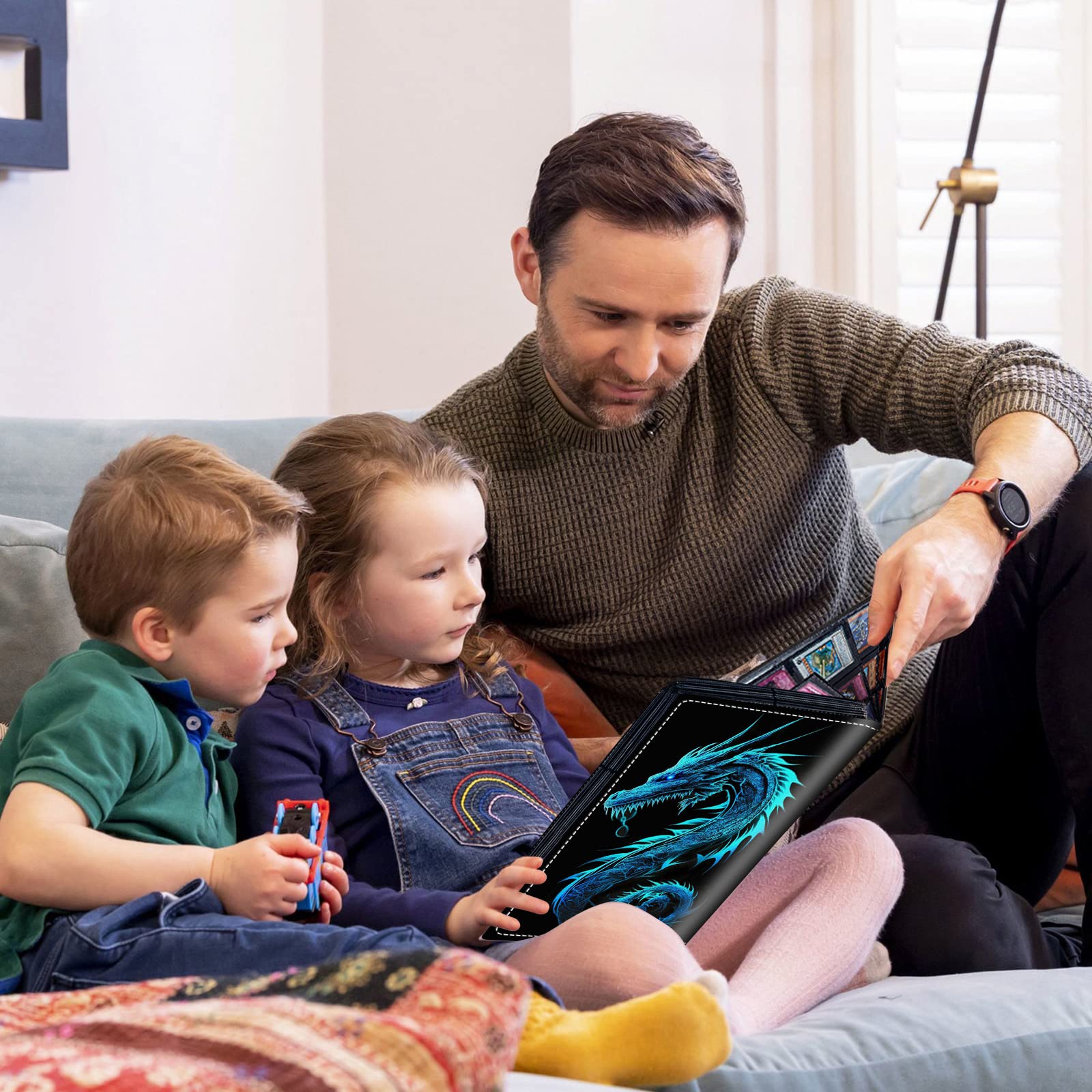 Pokemon Card Folder 4 Pockets Trading Album 240 Cards Portfolio - View #5