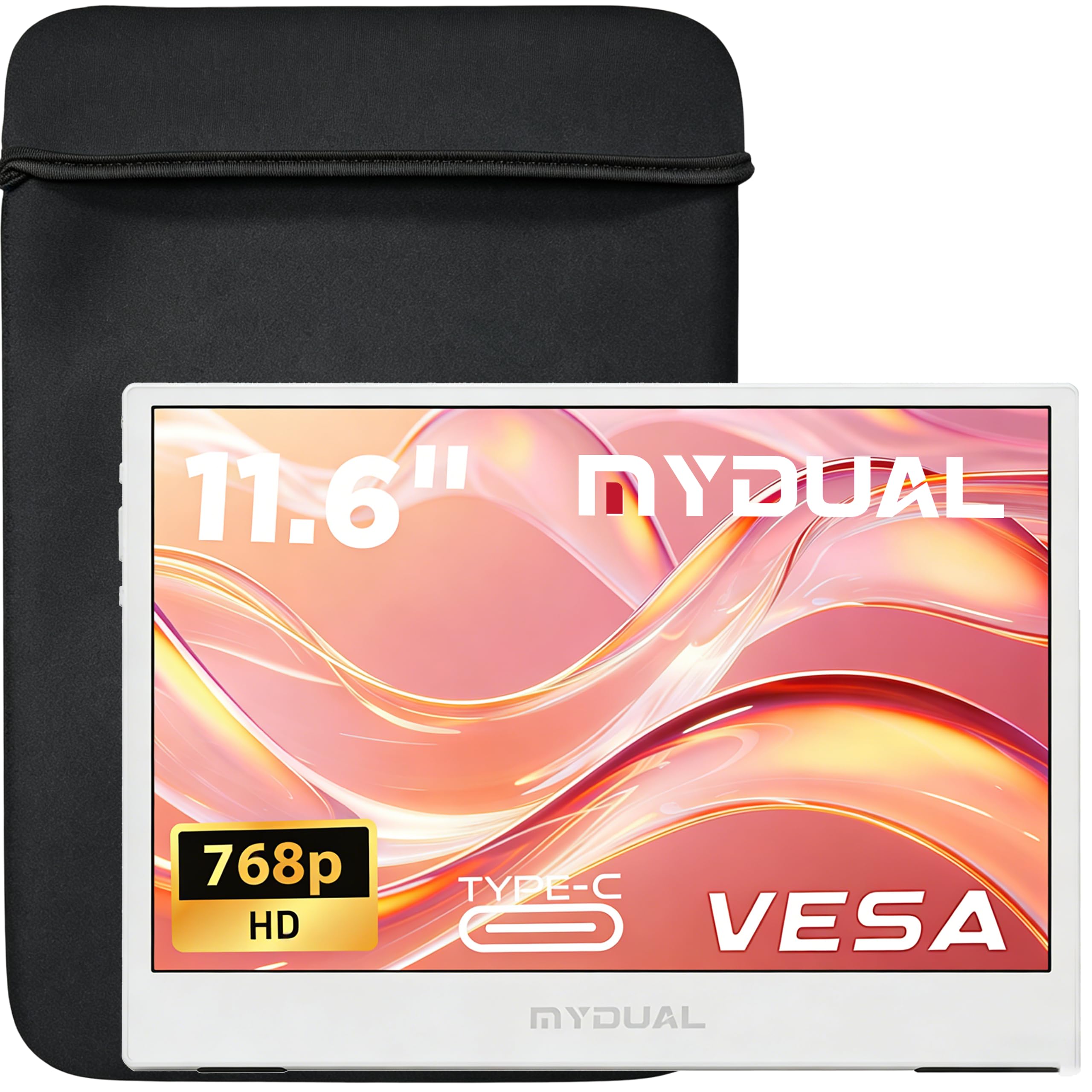 Amazon.co.jp: Mydual 小型モニター 11.6インチ 1366x768HD ポータブル