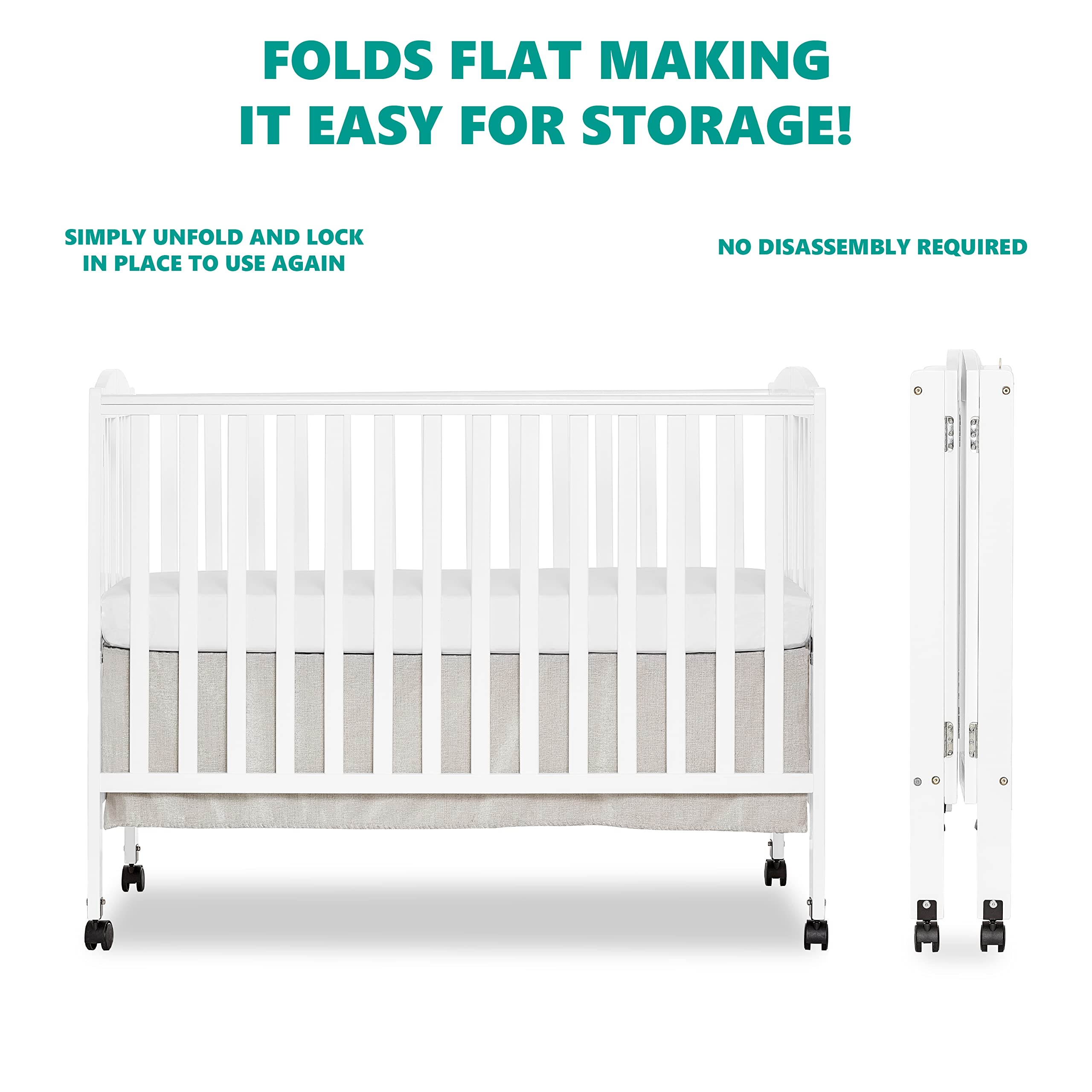 Folding Full Size Convenience Crib Dream On Me 完全送料無料 blog