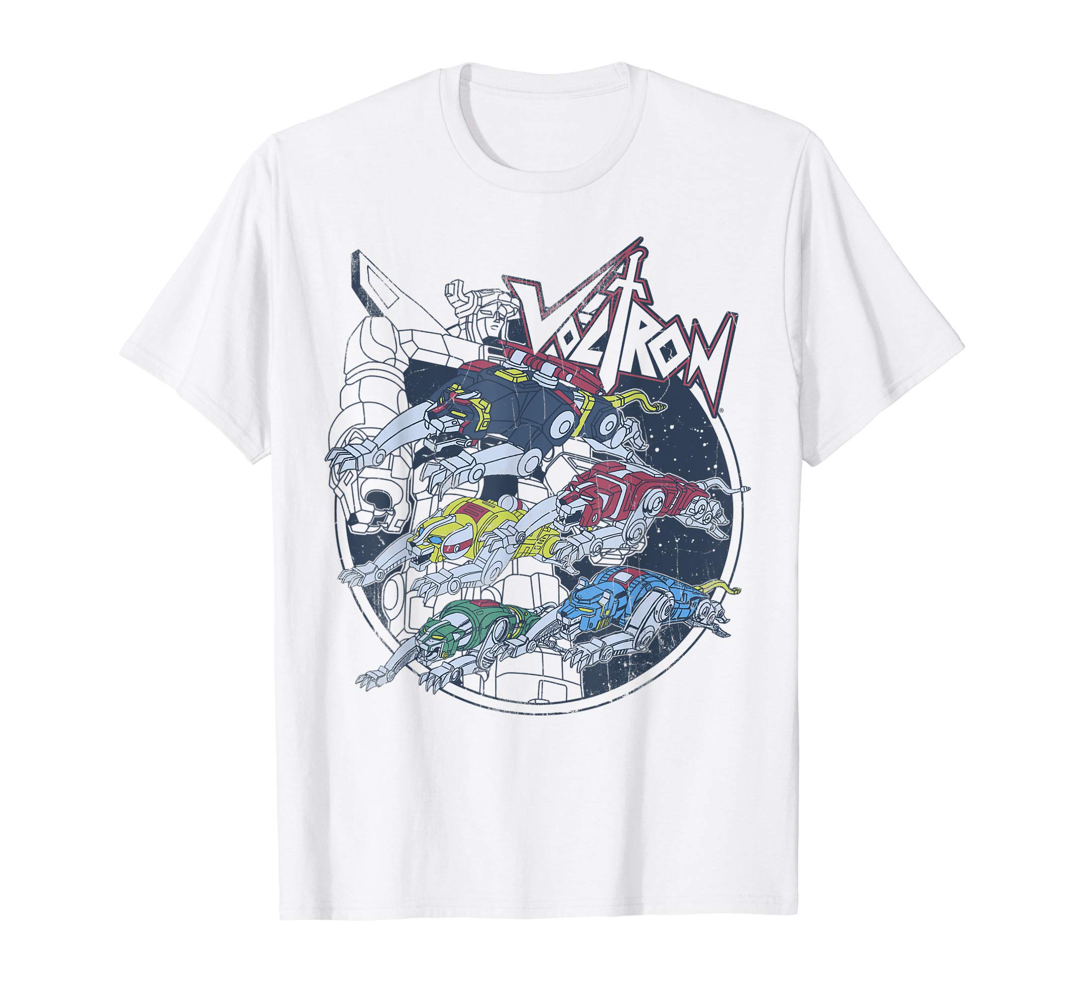 Voltron Defender Of The Universe Sketch Portrait T-Shirt